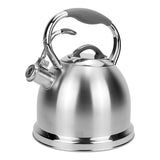 2.5L Color Painting Stove Top Tea Pot Stainless Steel Whistling Tea Kettle With Zinc-alloy Handle